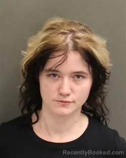 Mugshot of Amber Neel Stewart booked in Orange County, Florida on September 16, 2026