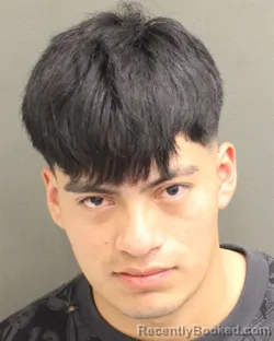 Mugshot of Selvin Emillano Perez booked in Orange County, Florida on September 16, 2026