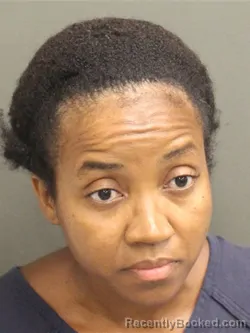 Mugshot of Veneisha Latoya Hall booked in Orange County, Florida on September 16, 2026