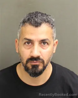 Mugshot of Kashif Abdellatif Albishtawi booked in Orange County, Florida on September 16, 2026
