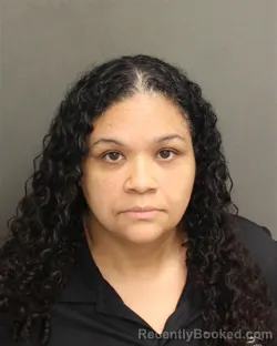 Mugshot of Marie Martinez booked in Orange County, Florida on September 16, 2026