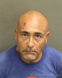 Mugshot of Michael Angel Rivera booked in Orange County, Florida on September 16, 2026