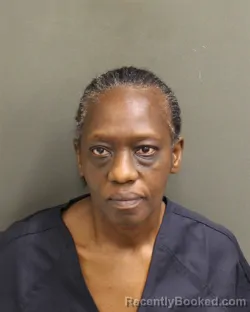 Mugshot of Minette Joy Beckford booked in Orange County, Florida on September 16, 2026