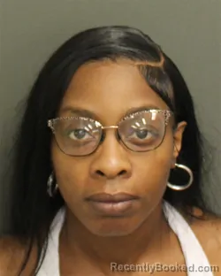 Mugshot of Kazia Alicia Diana Blair booked in Orange County, Florida on September 16, 2026