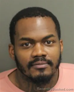 Mugshot of Mozell Duke Johnson booked in Orange County, Florida on September 17, 2026