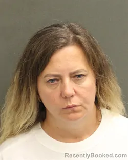 Mugshot of Larysa Tsyupenko booked in Orange County, Florida on September 17, 2026