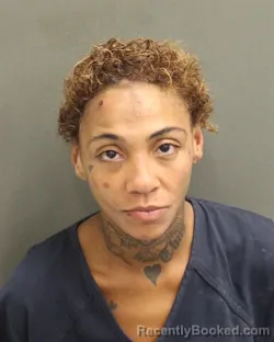 Mugshot of Sabrina Elaine Carey booked in Orange County, Florida on September 17, 2026