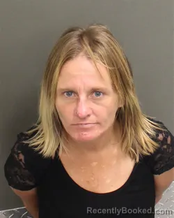 Mugshot of Amanda Darlene Thomas booked in Orange County, Florida on September 17, 2026