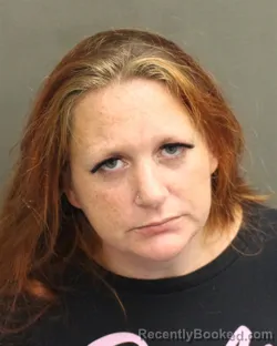 Mugshot of Lynn Marie Spencer booked in Orange County, Florida on September 17, 2026