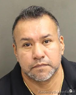 Mugshot of Domingo Peraltavargas booked in Orange County, Florida on September 18, 2026