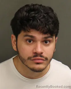 Mugshot of Adrian Michael Delgado booked in Orange County, Florida on September 18, 2026