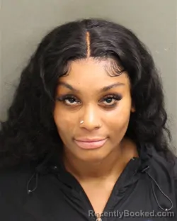 Mugshot of Aliyah Marie Victor booked in Orange County, Florida on September 18, 2026