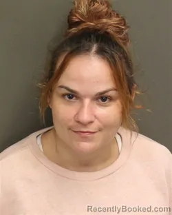 Mugshot of Samantha Marie Johnston booked in Orange County, Florida on September 18, 2026