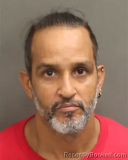 Mugshot of Hector Lewis Martinez booked in Orange County, Florida on September 18, 2026