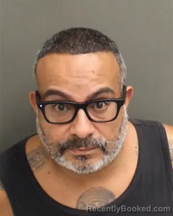 Mugshot of Melvin Guzman booked in Orange County, Florida on September 18, 2026