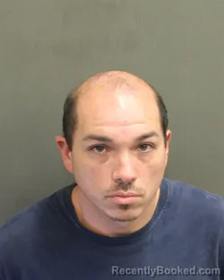 Mugshot of Karl Luis Maldonado booked in Orange County, Florida on September 18, 2026