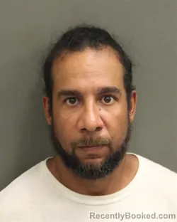 Mugshot of Erik M Diaz booked in Orange County, Florida on September 18, 2026