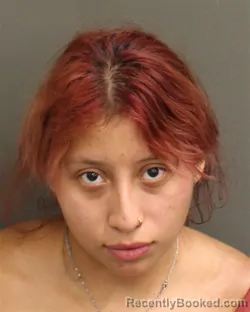 Mugshot of Josephine Irma Ruiz booked in Orange County, Florida on September 18, 2026