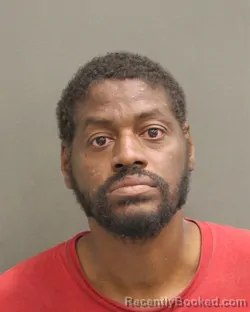 Mugshot of Darrylrieko Bernard Robinson booked in Orange County, Florida on September 18, 2026