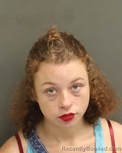 Mugshot of Alayah Cheyenne Mckinnon booked in Orange County, Florida on September 18, 2026