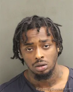 Mugshot of Davonte Keyon Ford booked in Orange County, Florida on September 18, 2026