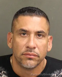 Mugshot of Haroldo Alfonso Platamiro booked in Orange County, Florida on September 18, 2026