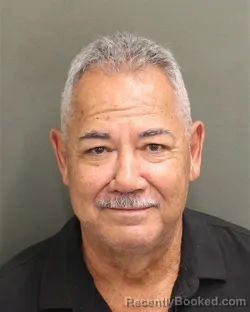 Mugshot of Felipe Agosto booked in Orange County, Florida on September 19, 2026
