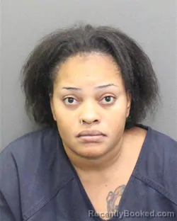 Mugshot of Twila Aleciathomas Pearce booked in Orange County, Florida on September 19, 2026