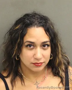 Mugshot of Brunilda Irizarrytorres booked in Orange County, Florida on September 19, 2026