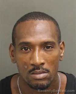 Mugshot of Deonte Slaughter booked in Orange County, Florida on September 19, 2026