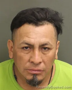 Mugshot of Juan Pablo Mejiaghernandez booked in Orange County, Florida on September 19, 2026