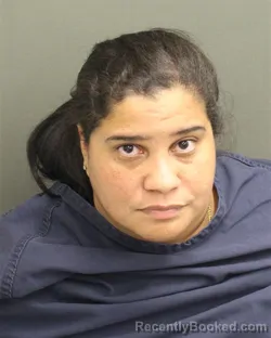 Mugshot of Yadxira Moyafigueroa booked in Orange County, Florida on September 19, 2026