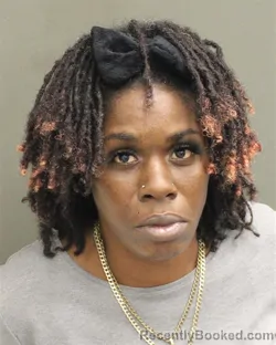 Mugshot of Danielle Irene Cade booked in Orange County, Florida on September 19, 2026