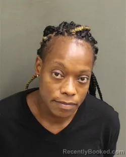 Mugshot of Demonika Shanez Brown booked in Orange County, Florida on September 20, 2026