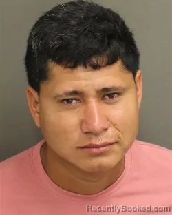 Mugshot of Saul Sorianogarcia booked in Orange County, Florida on September 20, 2026