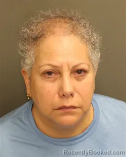 Mugshot of Camilla Ciccolella booked in Orange County, Florida on September 20, 2026