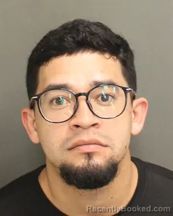 Mugshot of Daniel Andre Vargasleon booked in Orange County, Florida on September 20, 2026