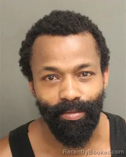 Mugshot of Shawnod Dontay Brown booked in Orange County, Florida on September 20, 2026