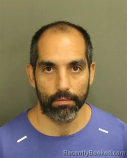 Mugshot of Carlos Eduardo Gutierrez booked in Orange County, Florida on September 20, 2026