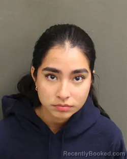 Mugshot of Fabiana Apolovillanueva booked in Orange County, Florida on September 21, 2026
