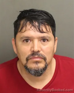 Mugshot of Jesus Cesar Gonzalezvalle booked in Orange County, Florida on September 21, 2026