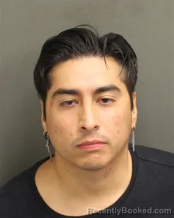Mugshot of Noah James Prieto booked in Orange County, Florida on September 21, 2026