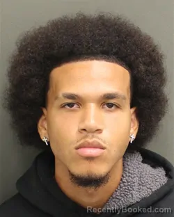 Mugshot of Jayden Jamar Staten booked in Orange County, Florida on September 21, 2026