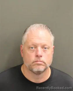 Mugshot of Joseph Anthony Brown booked in Orange County, Florida on September 21, 2026
