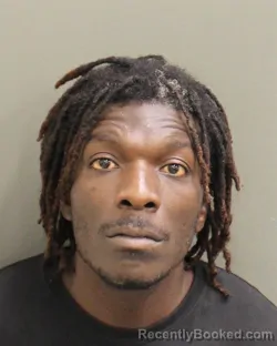 Mugshot of Qaadir Jabree Gary booked in Orange County, Florida on September 21, 2026