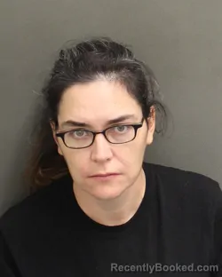 Mugshot of Amanda Lynn Washburn booked in Orange County, Florida on September 21, 2026