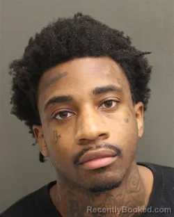 Mugshot of Tylan Javaun Brinkley booked in Orange County, Florida on September 21, 2026