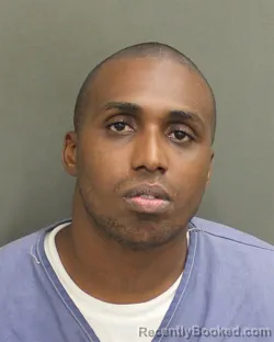 Mugshot of Kareem Lang booked in Orange County, Florida on September 21, 2026