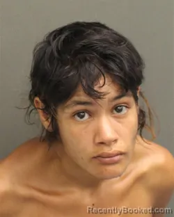 Mugshot of Rita Lupe Martinez booked in Orange County, Florida on September 21, 2026