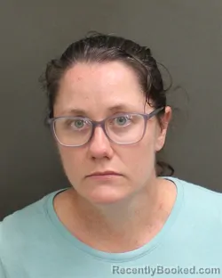 Mugshot of Amanda Diane Bartlett booked in Orange County, Florida on September 21, 2026